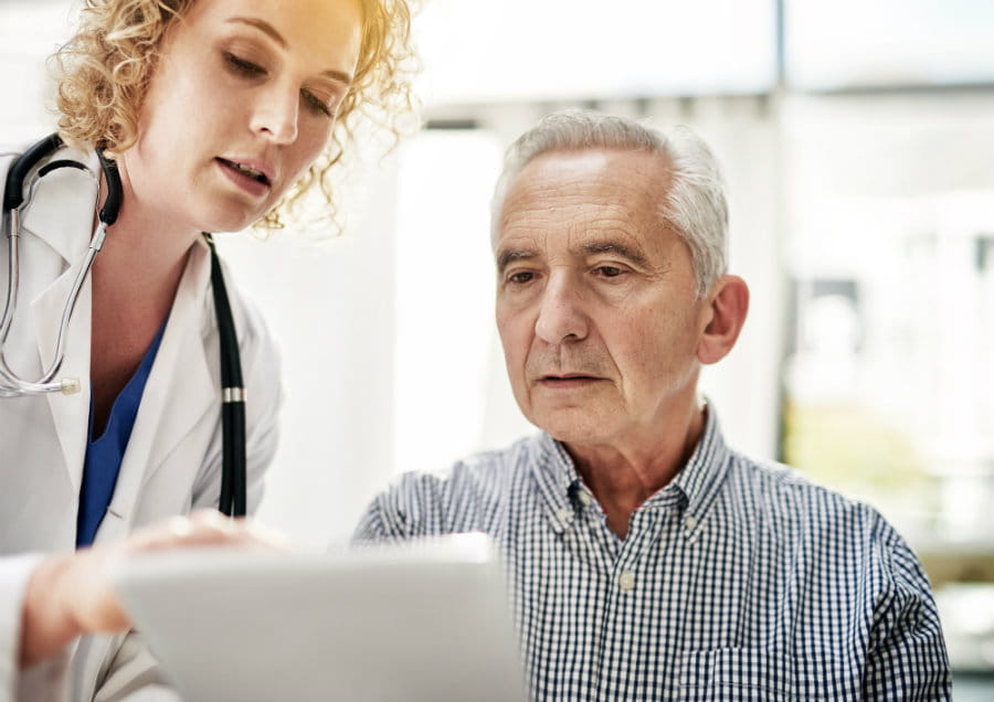 Patient and doctor