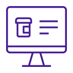 Computer screen icon
